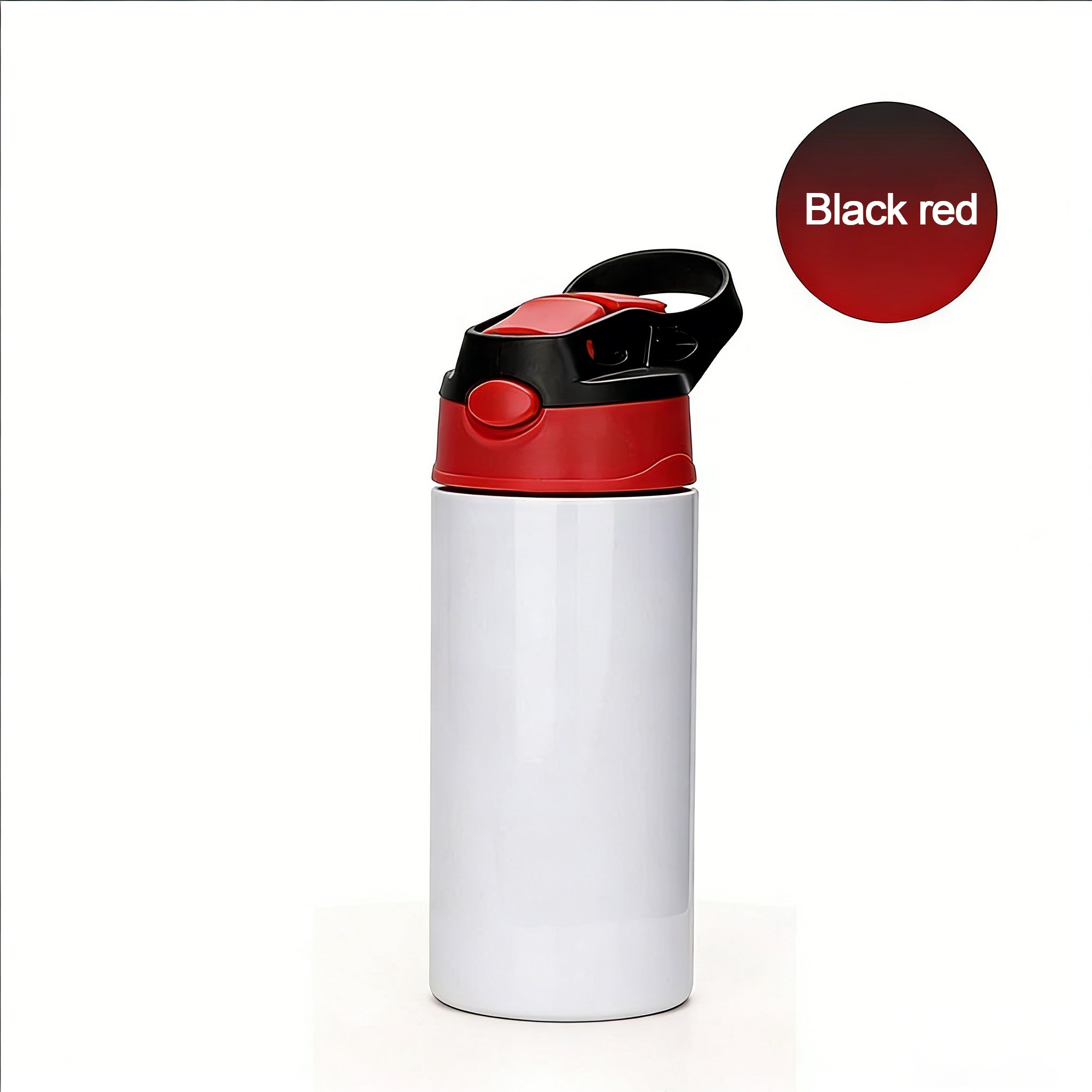 Heat transfer children's two-color handle lid insulated cup