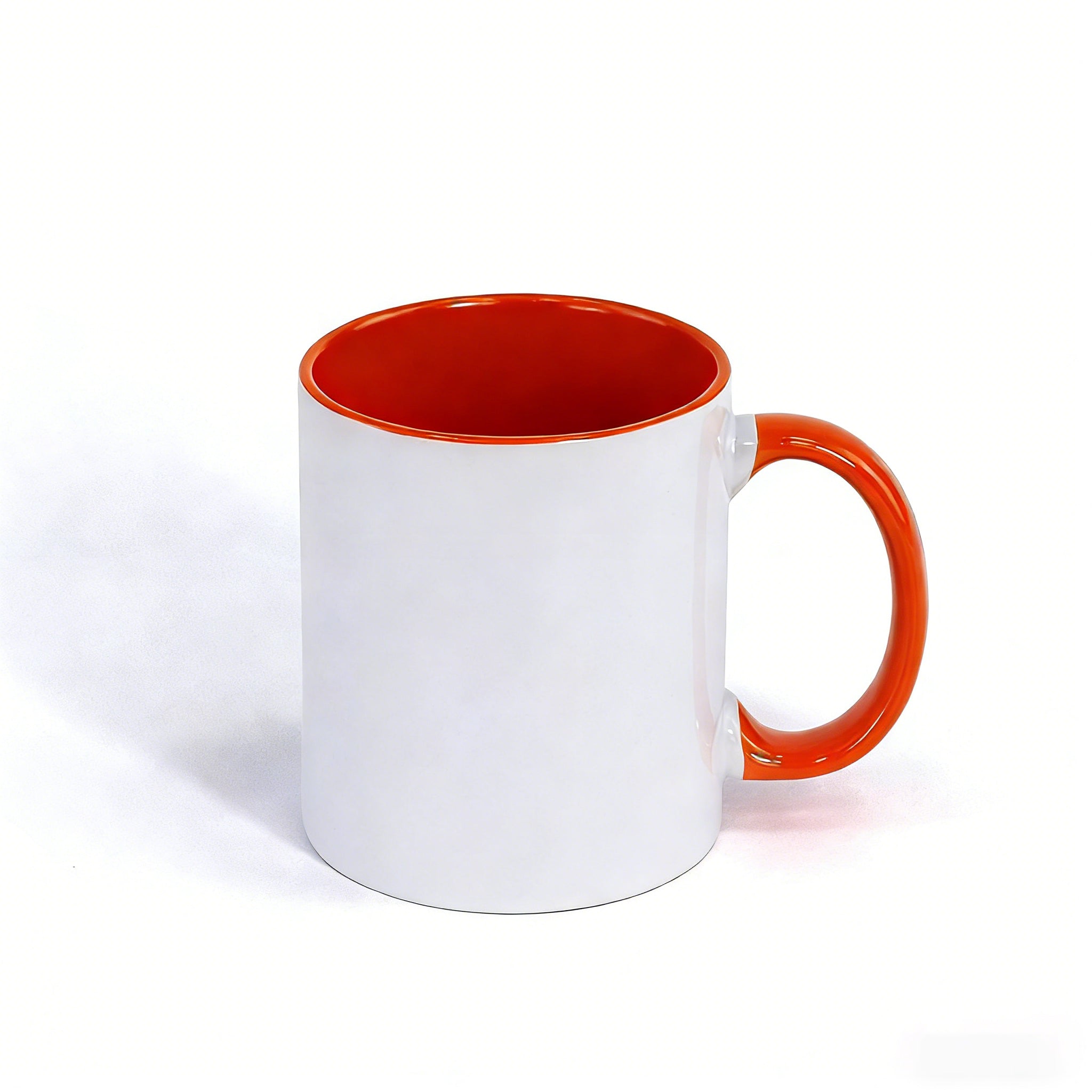 Heat transfer cup 11 oz Interior color painted cup