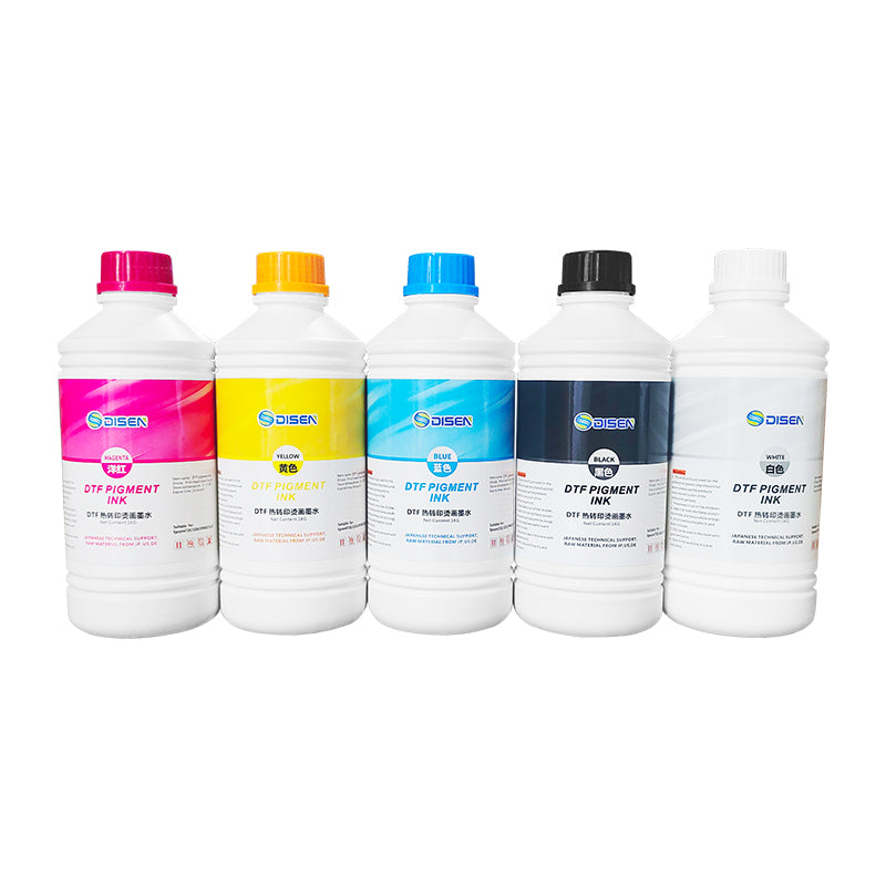 DTF Pet Film Pigment White Ink 1000ml DTF Ink for Epson I3200 4720 Dx5 Dx7 L1800 XP600