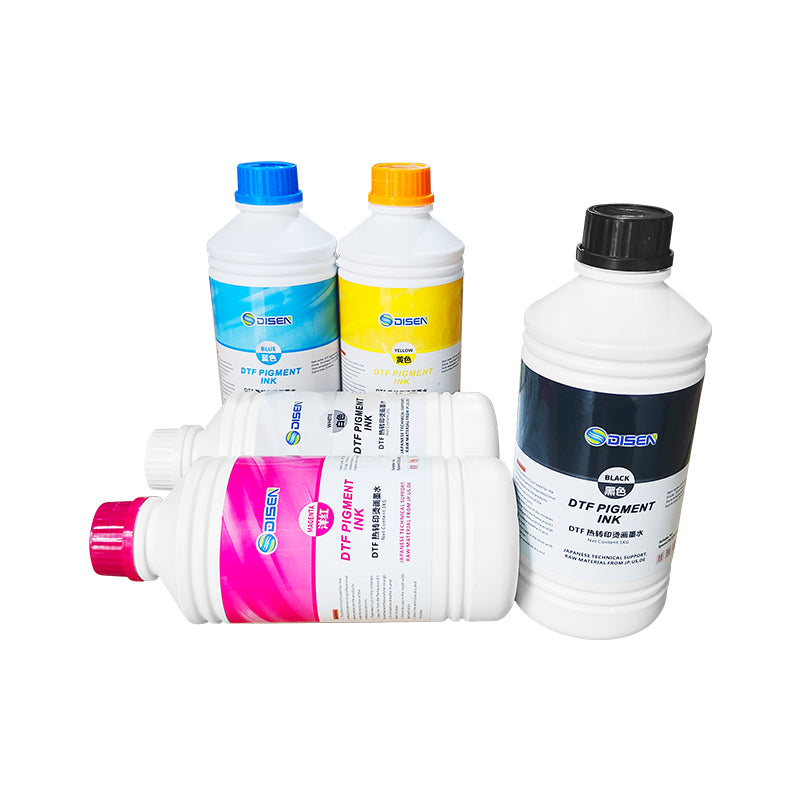 DTF Pet Film Pigment White Ink 1000ml DTF Ink for Epson I3200 4720 Dx5 Dx7 L1800 XP600