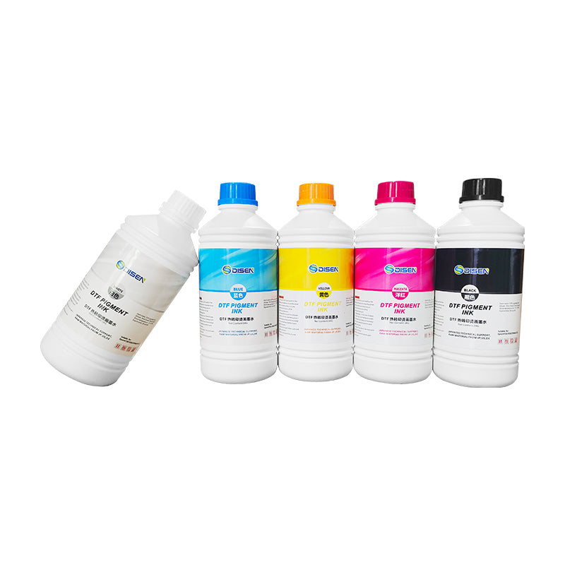 DTF Pet Film Pigment White Ink 1000ml DTF Ink for Epson I3200 4720 Dx5 Dx7 L1800 XP600